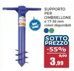 Happy Casa Supporto per ombrellone offerta