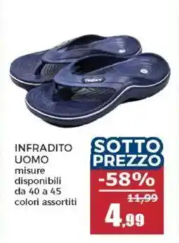 Happy Casa Infradito uomo offerta