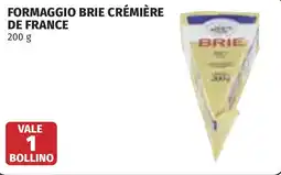 Coop Formaggio brie crémière de france offerta