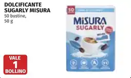 Coop Dolcificante sugarly MISURA offerta