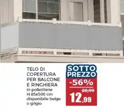 Happy Casa Telo di copertura per balcone e ringhiera offerta