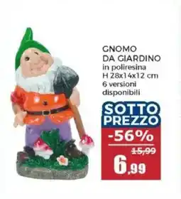 Happy Casa Gnomo da giardino in poliresina offerta