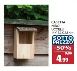Happy Casa Casetta nido uccelli offerta