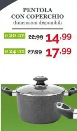 Happy Casa Cookstone pentola con coperchio offerta