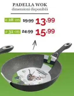 Happy Casa Cookstone padella wok offerta