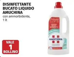 Coop Disinfettante bucato liquido AMUCHINA offerta