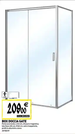 Tecnomat Box doccia gate offerta
