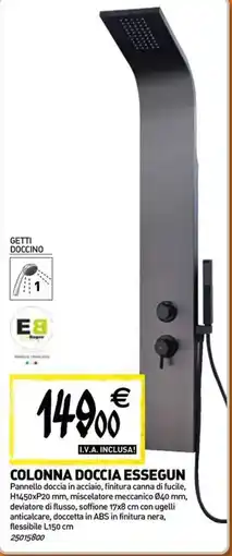 Tecnomat Colonna doccia essegun offerta