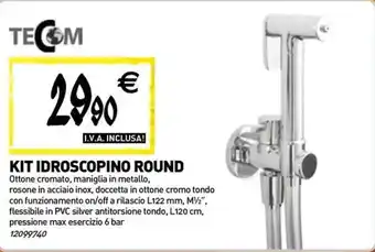 Te com kit idroscopino round