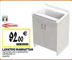 Tecnomat Mongardi lavatoio manhattan offerta