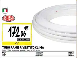 Tecnomat Zetaesse tubo rame rivestito clima offerta
