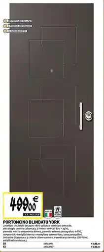 Tecnomat Portoncino blindato york offerta