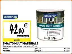 Tecnomat Blanchon smalto multimateriale offerta
