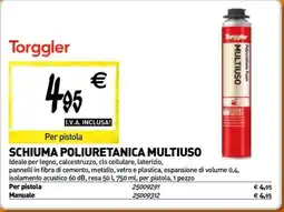 Tecnomat Torggler schiuma poliuretanica multiuso offerta