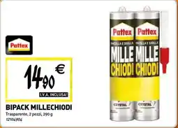 Tecnomat Pattex bipack millechiodi offerta