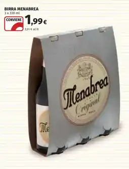 Coop Birra MENABREA offerta
