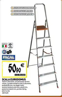 Tecnomat Facal scala Eurodomus offerta