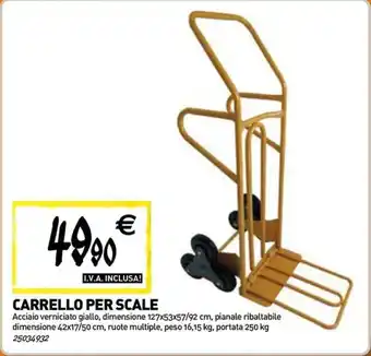 Carrello per scale