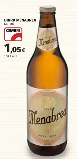 Coop Birra MENABREA offerta