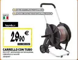 Tecnomat Bamboo carrello con tubo offerta