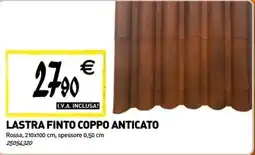 Tecnomat Lastra finto coppo anticato offerta