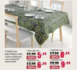 Happy Casa Tovaglia antimacchia offerta
