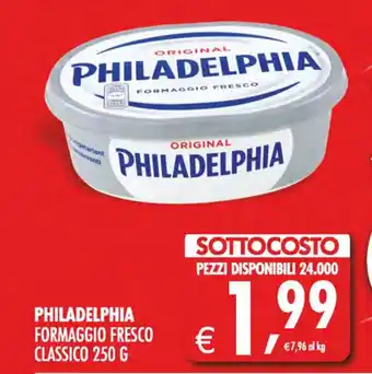 Deco Superstore Philadelphia formaggio fresco classico offerta