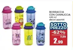 Happy Casa Borraccia con cannuccia offerta