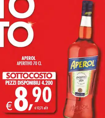 Deco Superstore Aperol aperitivo offerta