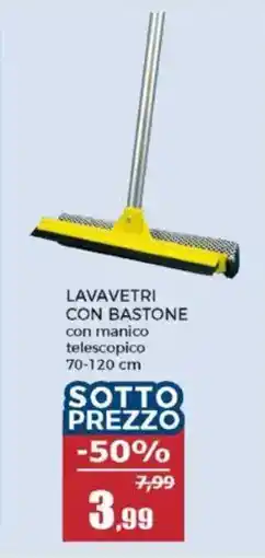 Happy Casa Lavavetri con bastone con manico telescopico offerta