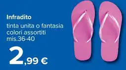Carrefour Infradito offerta