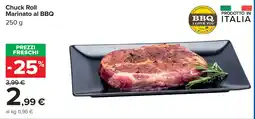 Carrefour Chuck Roll Marinato al BBQ offerta