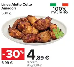 Carrefour Linea Alette Cotte Amadori offerta
