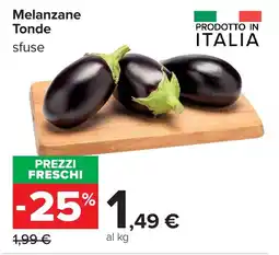 Carrefour Melanzane Tonde offerta
