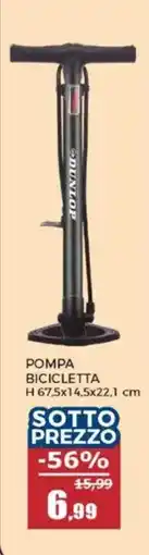 Happy Casa Dunlop pompa bicicletta offerta