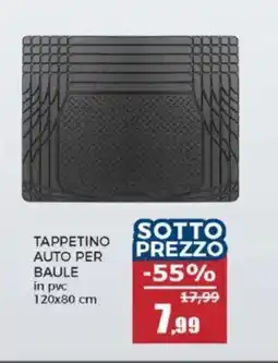Happy Casa Tappetino auto per baule in pvc offerta