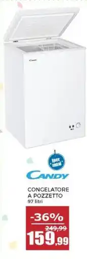 Happy Casa Candy congelatore a pozzetto offerta
