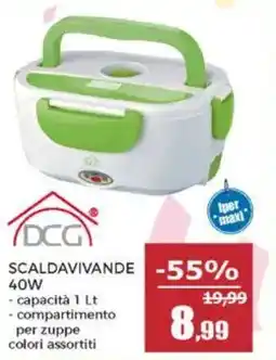 Happy Casa Dcg scaldavivande 40W offerta