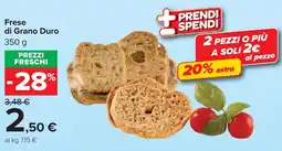Carrefour Frese di Grano Duro offerta