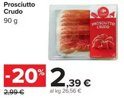 Carrefour Prosciutto Crudo offerta