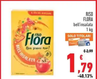 RISO FLORA BELL’INSALATA