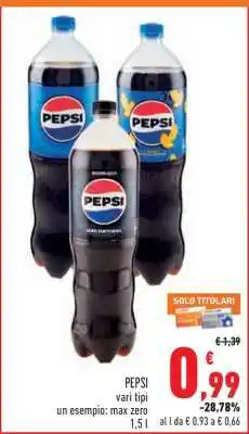 Conad Pepsi offerta