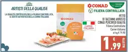 Conad PETTO DI TACCHINO ARROSTO CONAD PERCORSO QUALITÀ offerta
