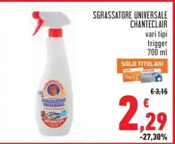 Conad Sgrassatore Universale Chanteclair offerta