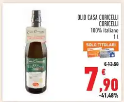 Conad OLIO CASA CORICELLI CORICELLI offerta