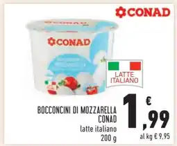 Conad BOCCONCINI DI MOZZARELLA CONAD offerta