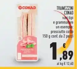 Conad TRAMEZZINI CONAD offerta