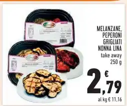 Conad Melanzane, Peperoni Grigliati Nonna Lina offerta