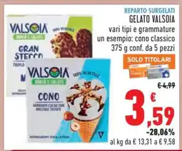 Conad GELATO VALSOIA offerta