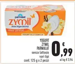 Conad Yogurt Zymil Parmalat offerta